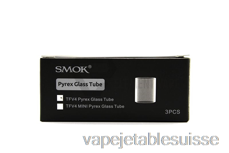 Vape Suisse Smok Réservoir Tfv4 Et Mini Tube En Verre Pyrex Réservoir Tfv4 - Tube En Verre Unique